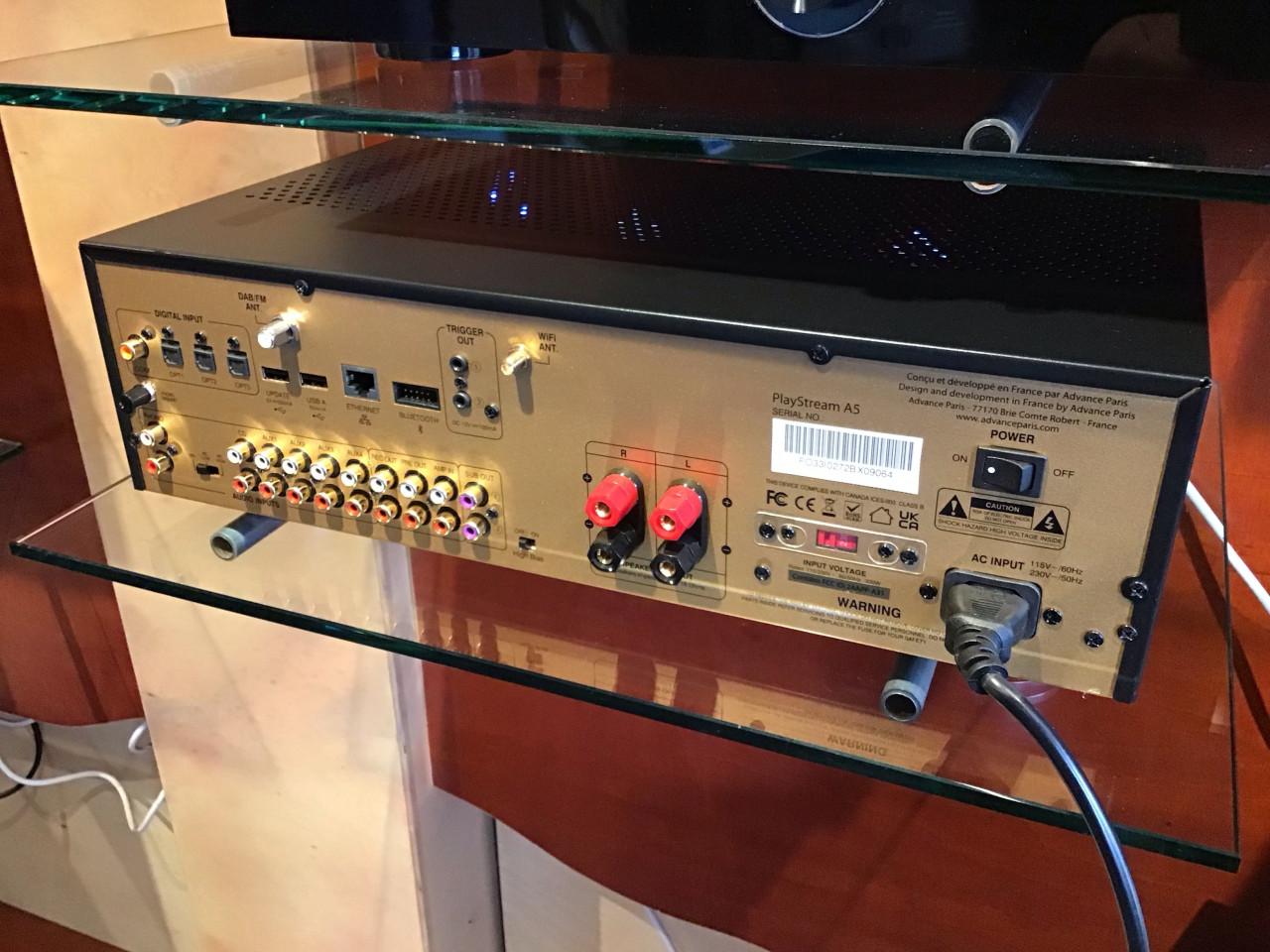 Advance Playstream A5 stereo streaming versterker