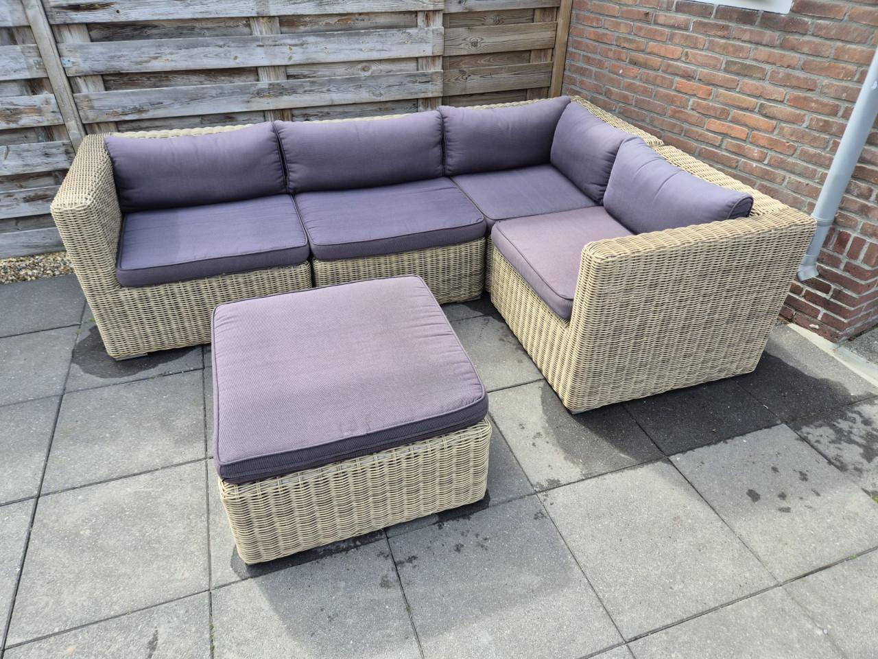 Rotan Loungeset 250 x 170 cm (Bezorging mogelijk)