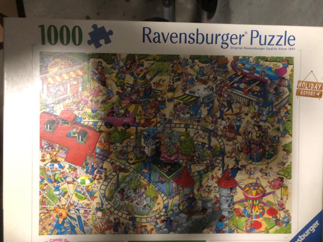 Clementoni puzzel plus een Ravensburger