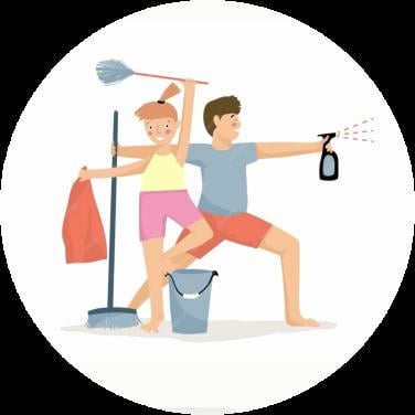 Interieur verzorgster