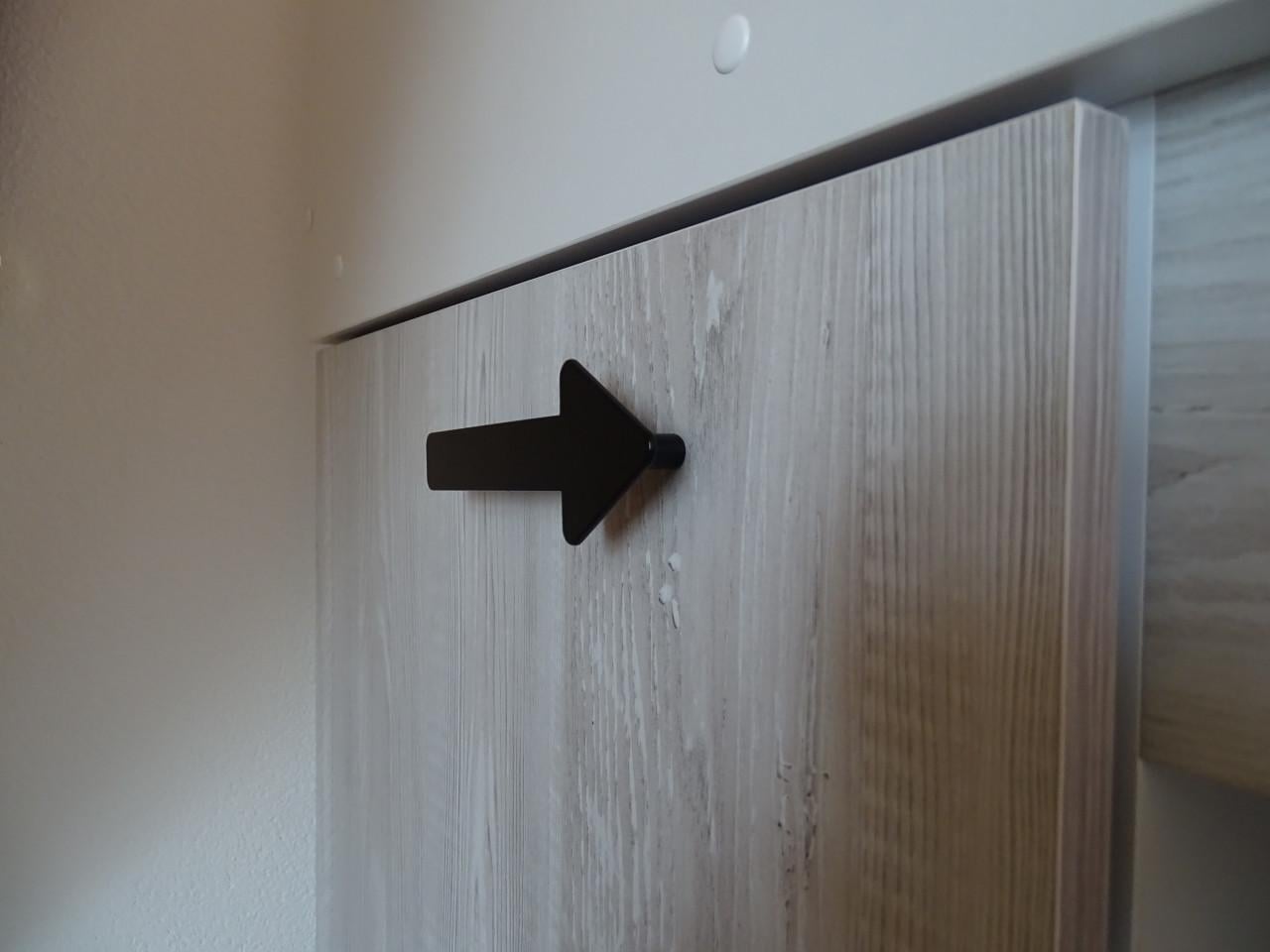 Halfhoogslaper Yolo wit/grijs eiken met bureau & kast, incl. matras