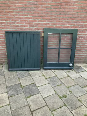 2 delige deur