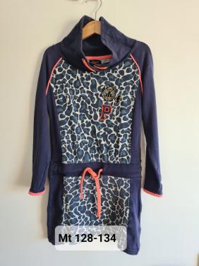 Persival blauw jurkje  Maat 134-140