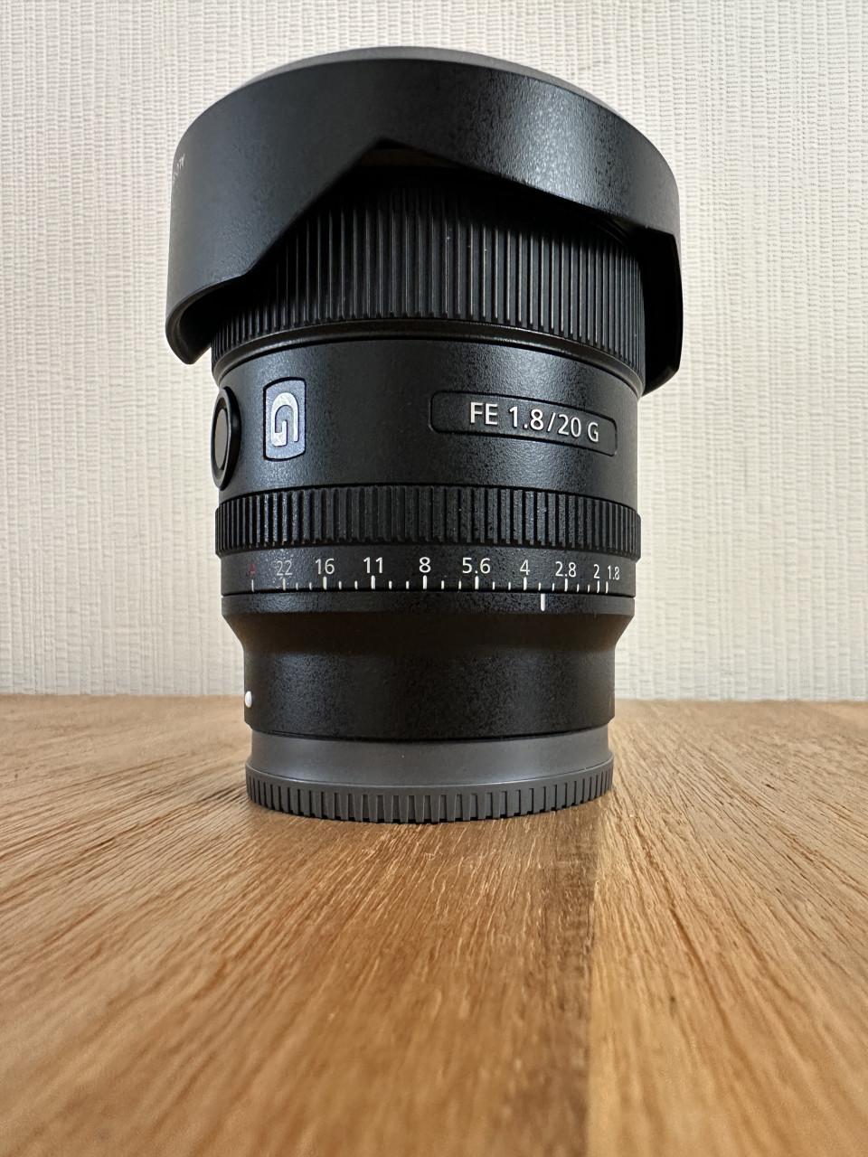 Sony 20 mm G f1.8