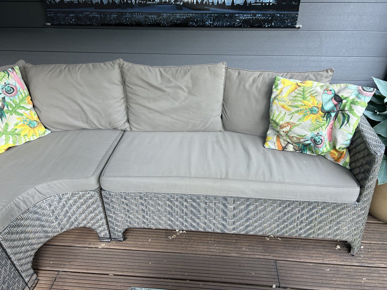 Prachtige Loungeset 240 x 240 cm