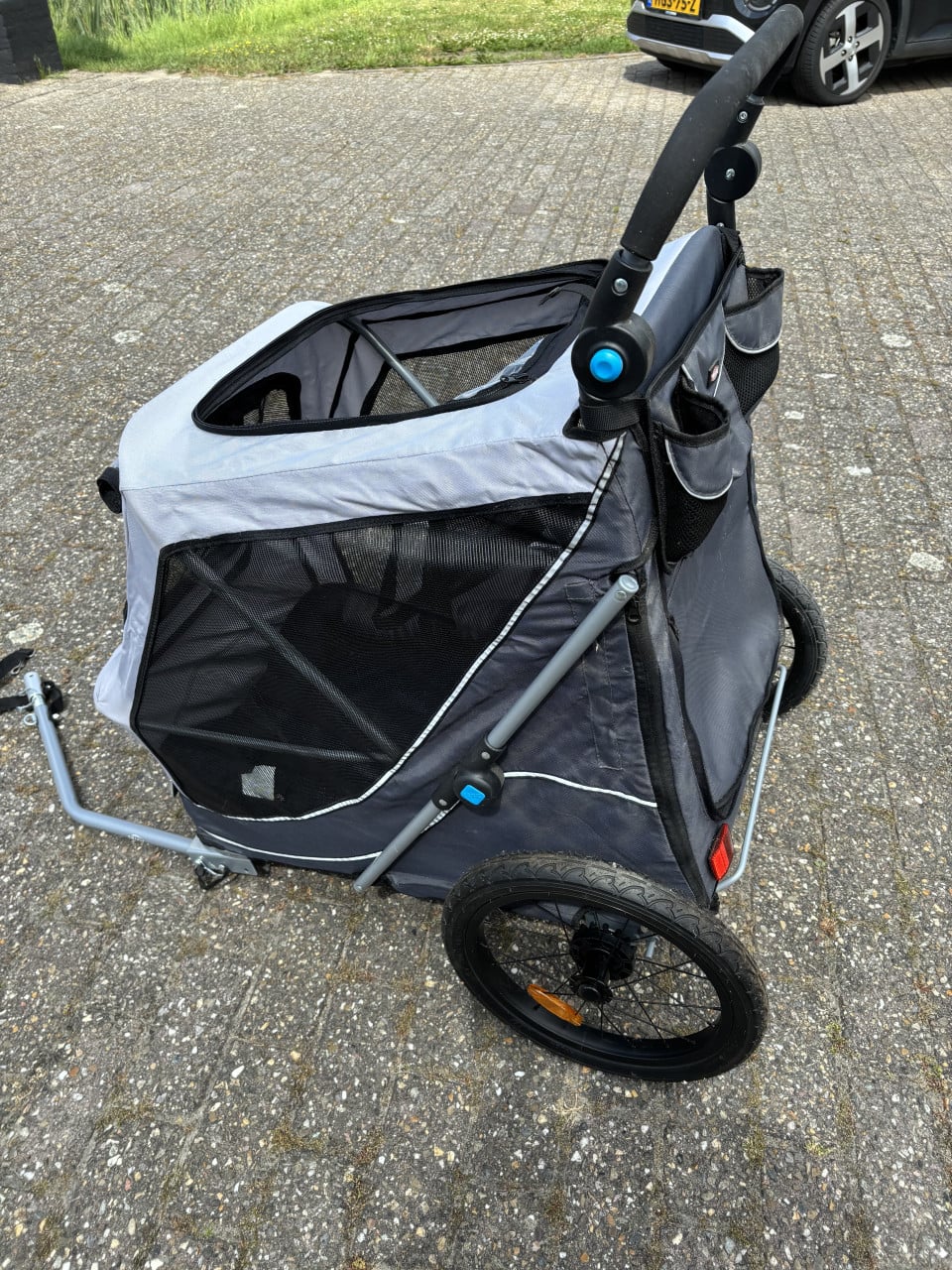 Honden fietskar voor grote hond