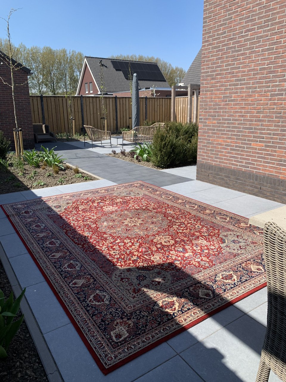 ✨Schitterend Sfeervol Vintage Vloerkleed Louis de Poortere✨Rood/Zacht Groen