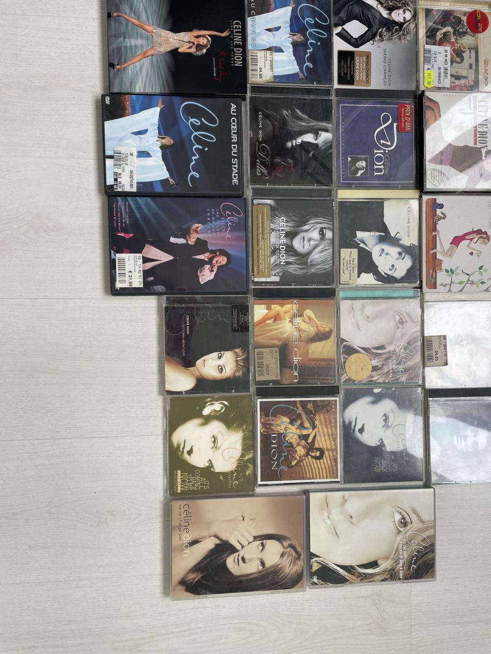 Cd en DVD Celine Dion