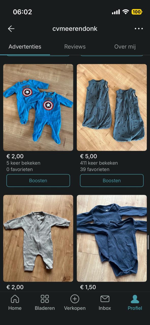 Veel kleding maat 56 - 62