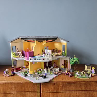 Playmobil poppenhuis konijnenhok cavia's verzorgen