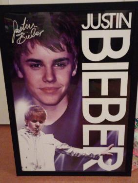 Justin Bieber schilderij middel groot