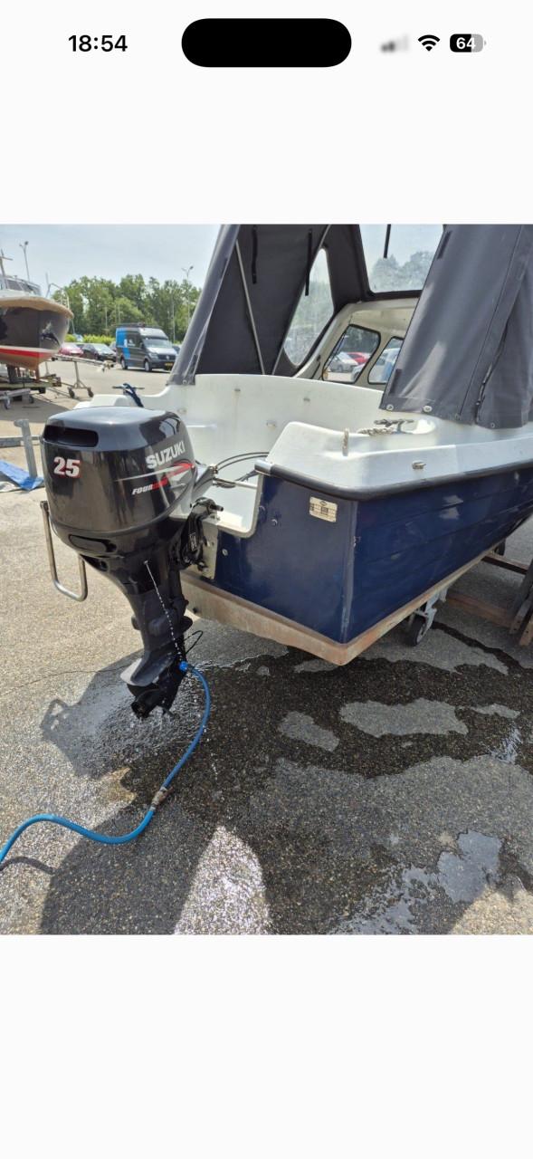 Ryds tumoare boot met 25 pk 4-takt suzuki