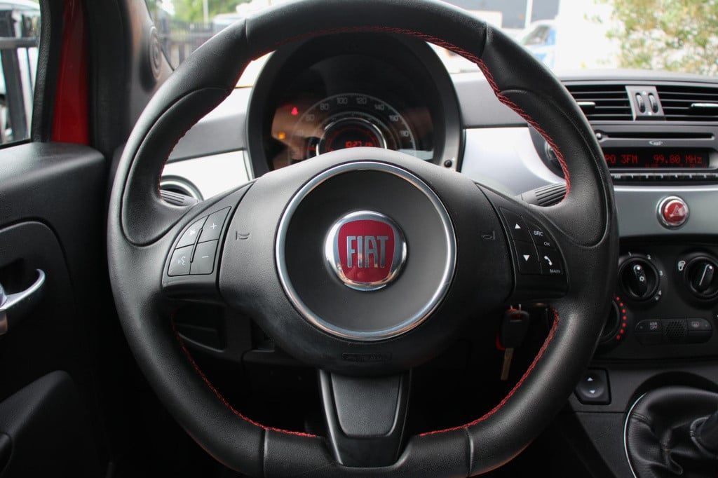Fiat 500 1.2 500s - leder/alcantara - sport - h&r - aux/usb - nieuwe koppel