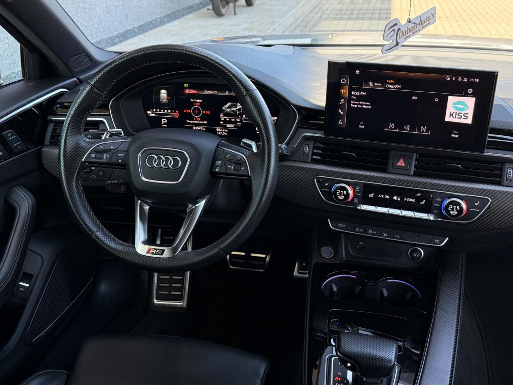 Audi Rs4 a4 avant 2.9 tfsi quattro | b&o | 360 | keramiek | stoel/stuur ver