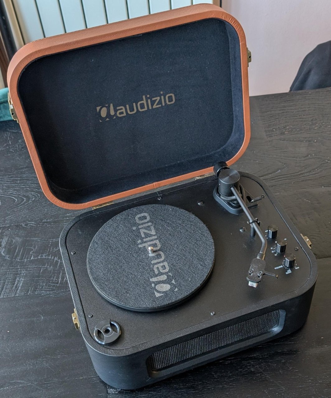 Platenspeler met speakers + bluetooth