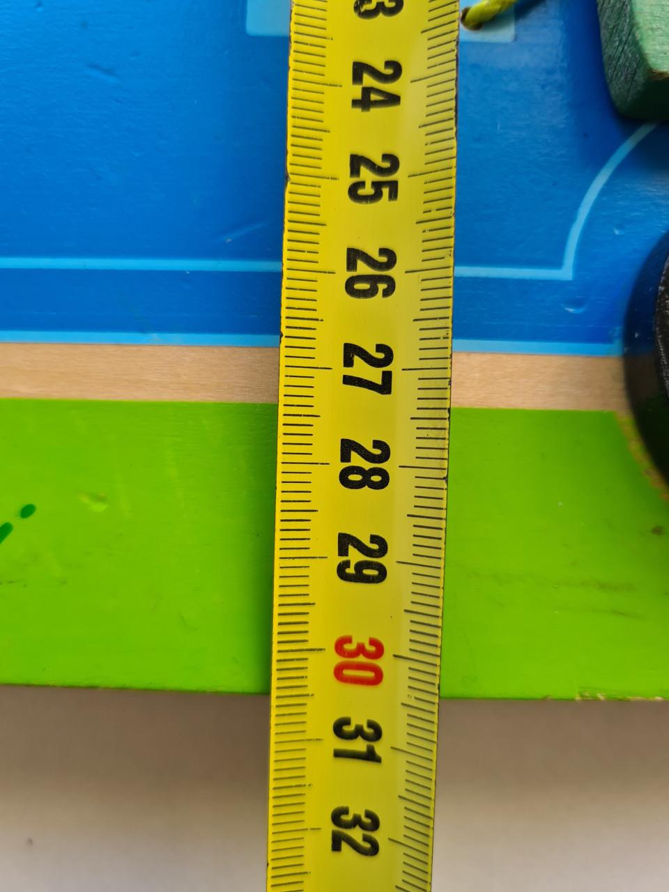 Primi Passi houten activiteitenbord in Garage-thema