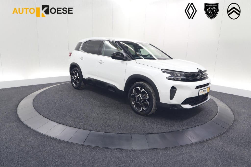 Citroen C5 Aircross 1.2 hybrid 136 e-dcs7 plus | camera | navigatie | parke