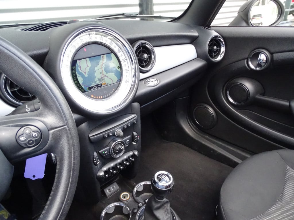 Mini One Cabrio mini 1.6 pepper | navi | stoelverwarming
