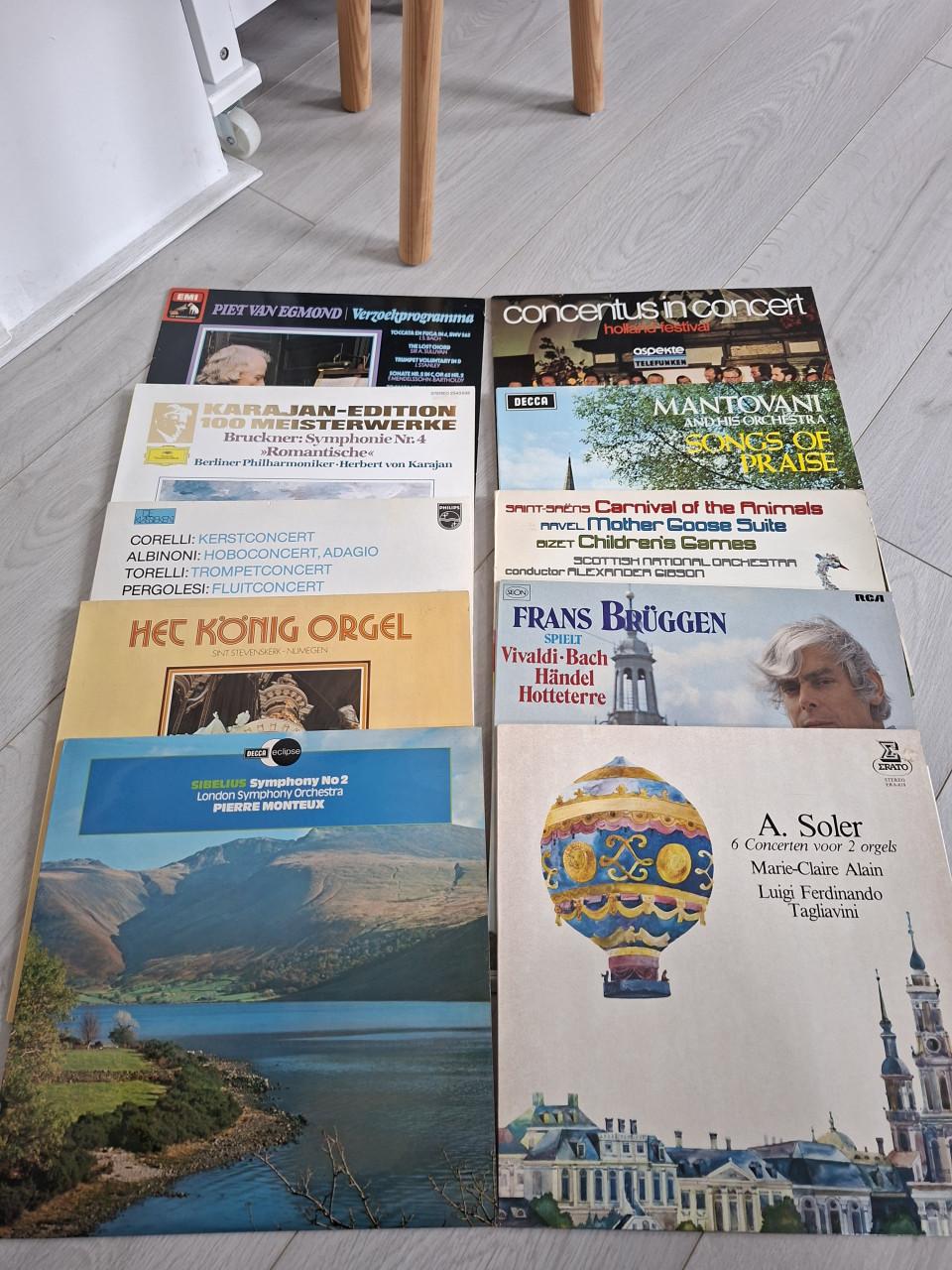 Opruiming klassieke vinyl lp's