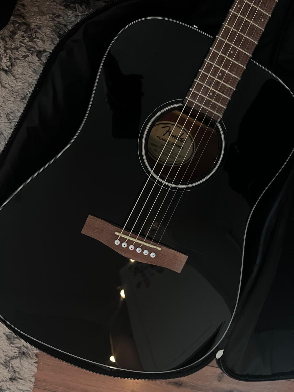 Gitaar Fender CD-60 Dread V3 DS/ BLK