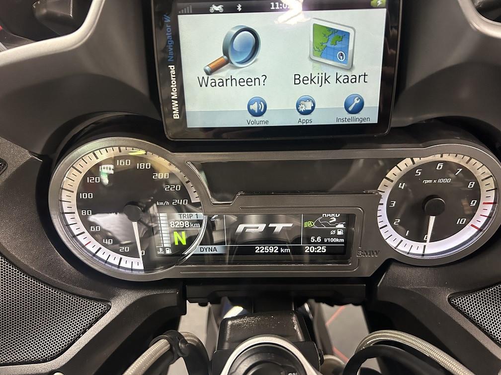BMW R1200RT uit 2017 met slechts 22dkm, full option, 1e eigenaar €11750,-