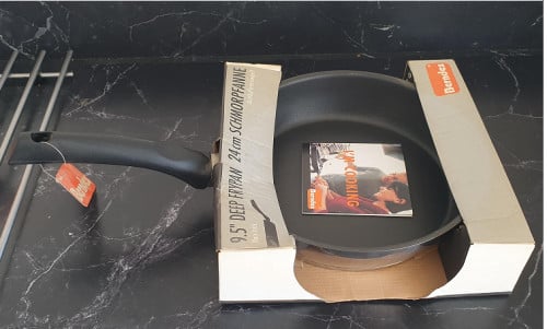 Nieuwe Berndes Injoy smoor/koekenpan 24 cm 9.5 Deep Frypan