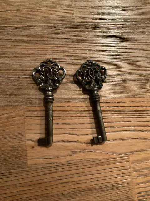 2 oude sleutels