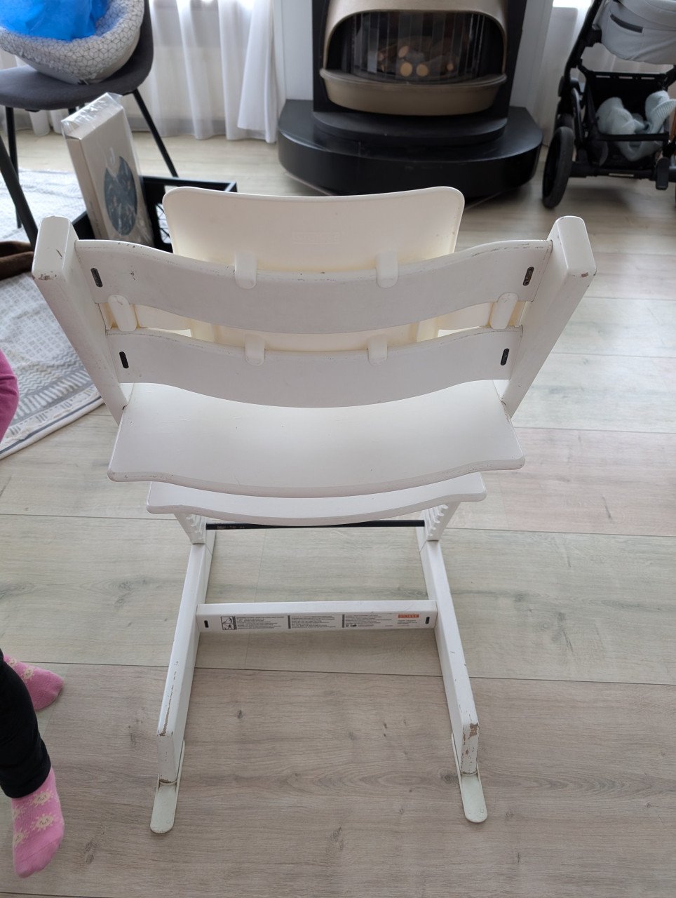 Witte Tripp Trapp van Stokke