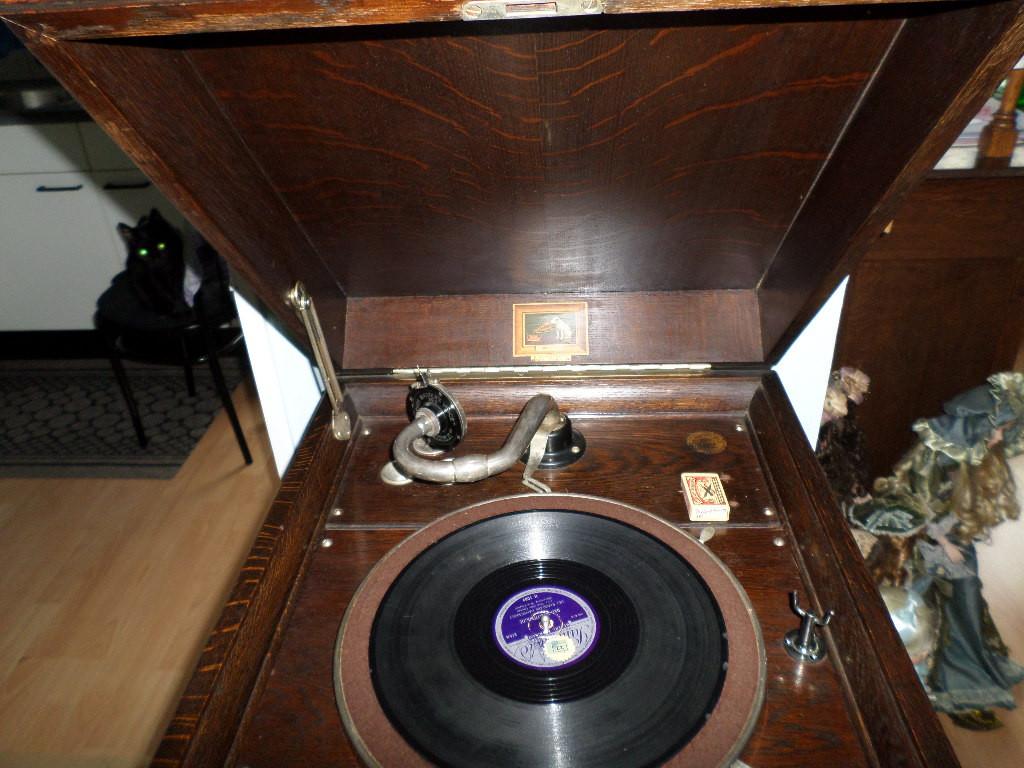 Antieke platen speler