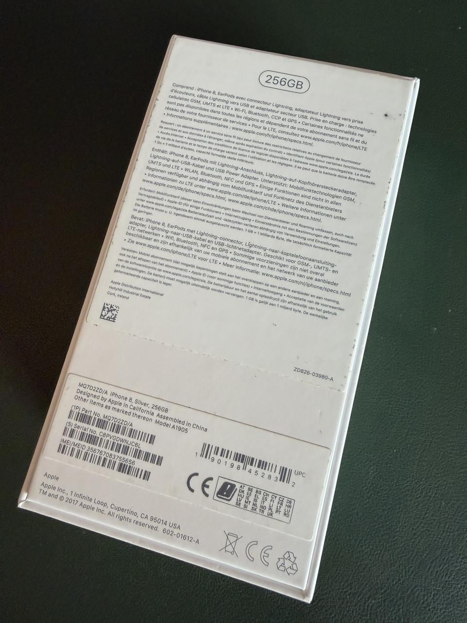 IPhone 8 Zilver 256GB
