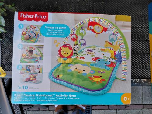 Fisher Price Speelkleed. 3 in 1 Musical Rainforest Activity Gym