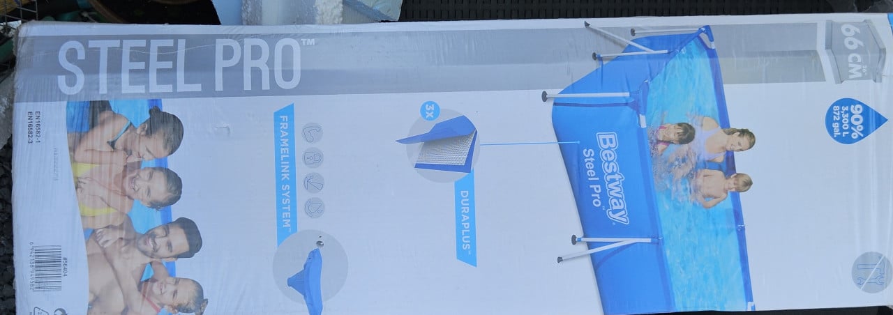 Zwembad filterpomp + gratis zwembad