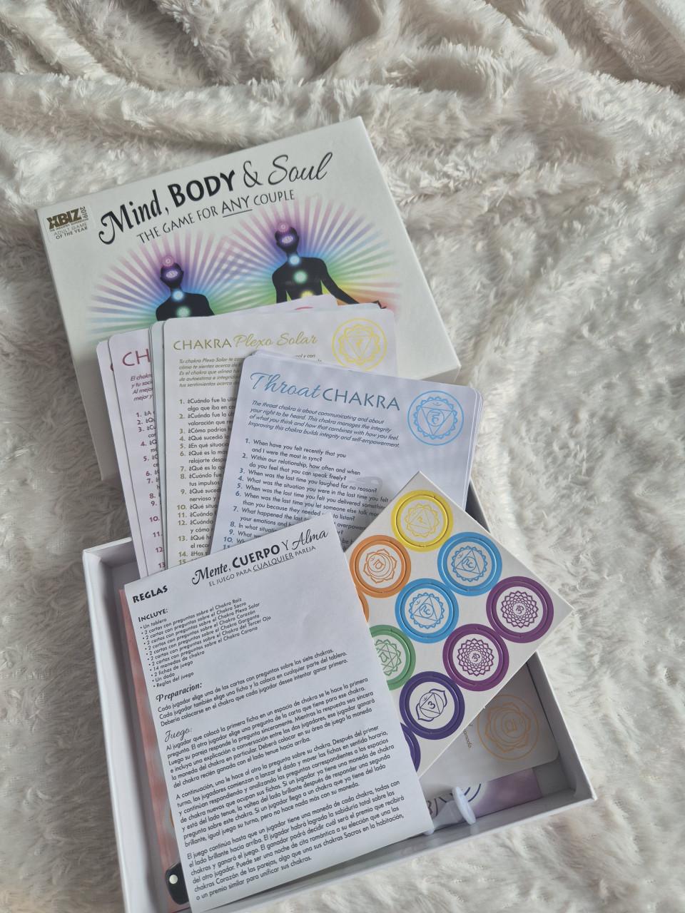 Chakra boek/kaarten en spel