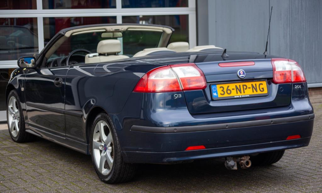 Saab 9-3 cabrio 2.0t vector