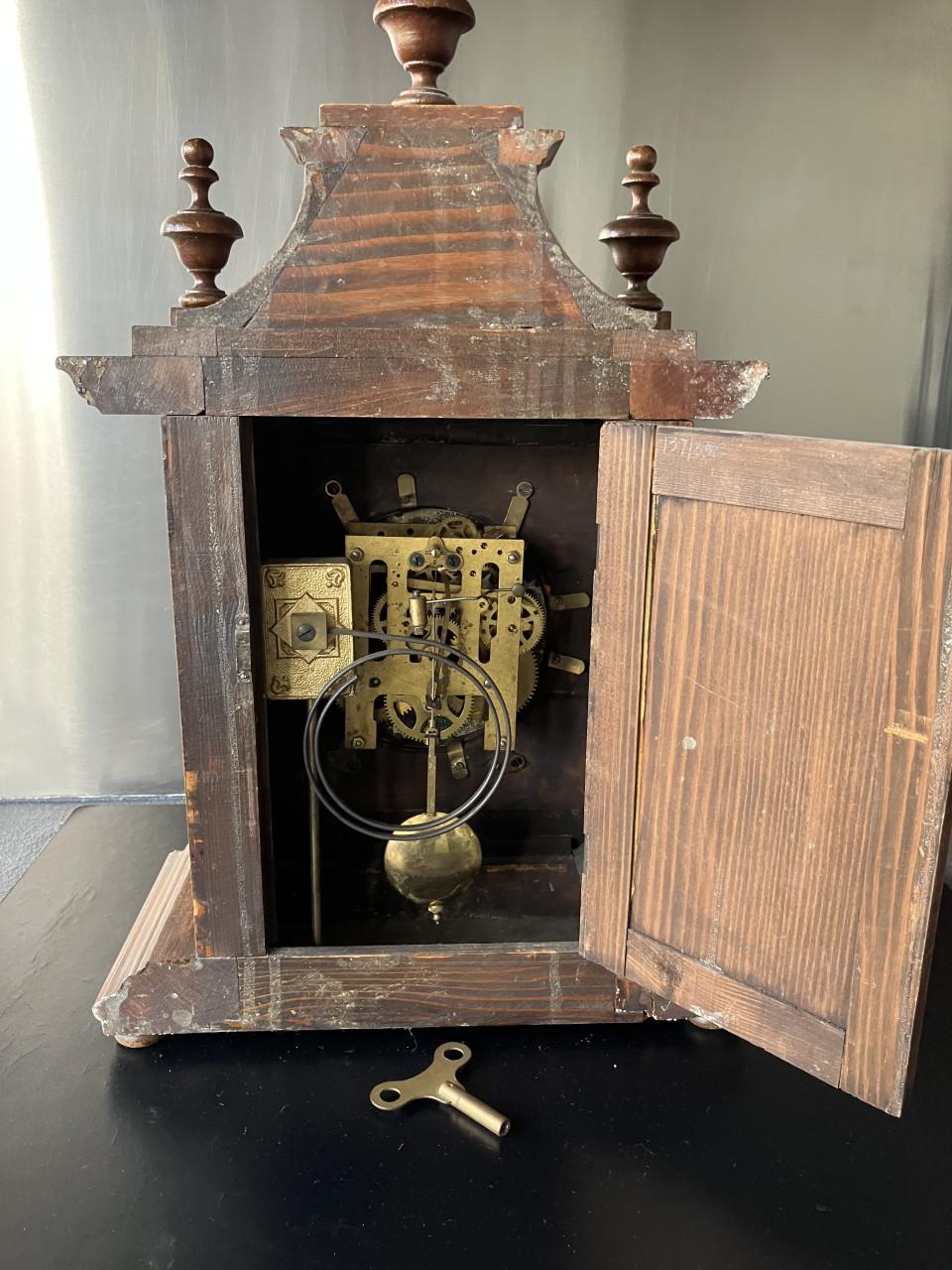 Junghans Duitse antieke art deco tafelklok