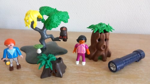Playmobil dropping bij spookbomen set 6891