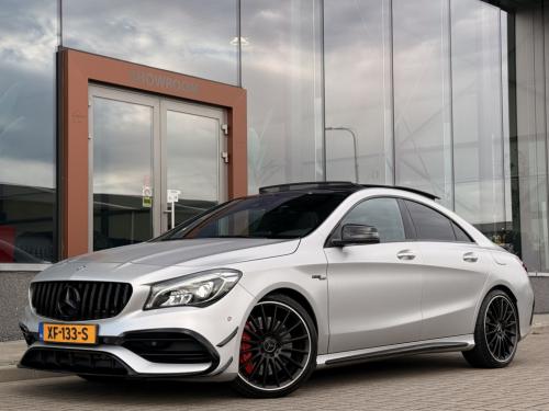 Mercedes-Benz Cla amg 45 4matic matgrijs | leder | pano | schaalstoelen | h