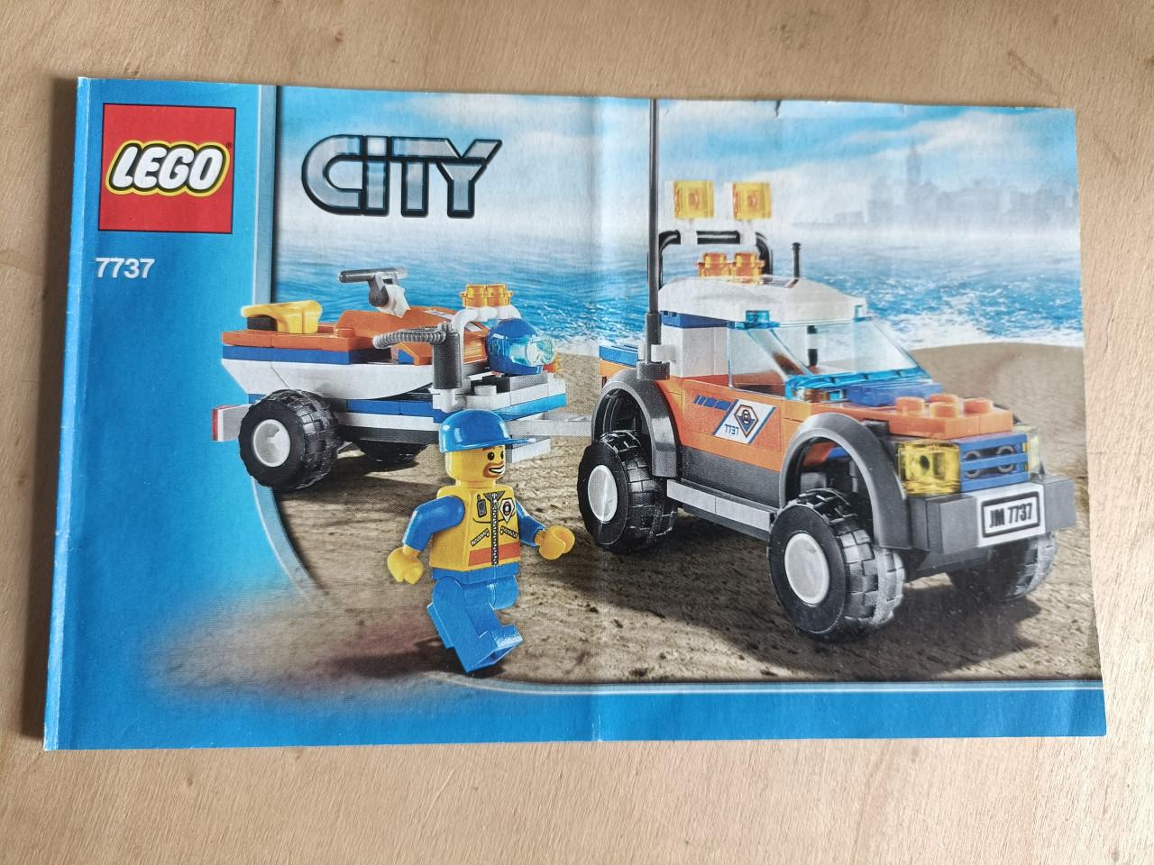 Lego 7737 City Coast Guard $WD + Jetski