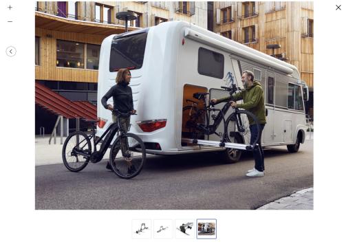 Thule Veloslide - fietsendrager voor in de camper