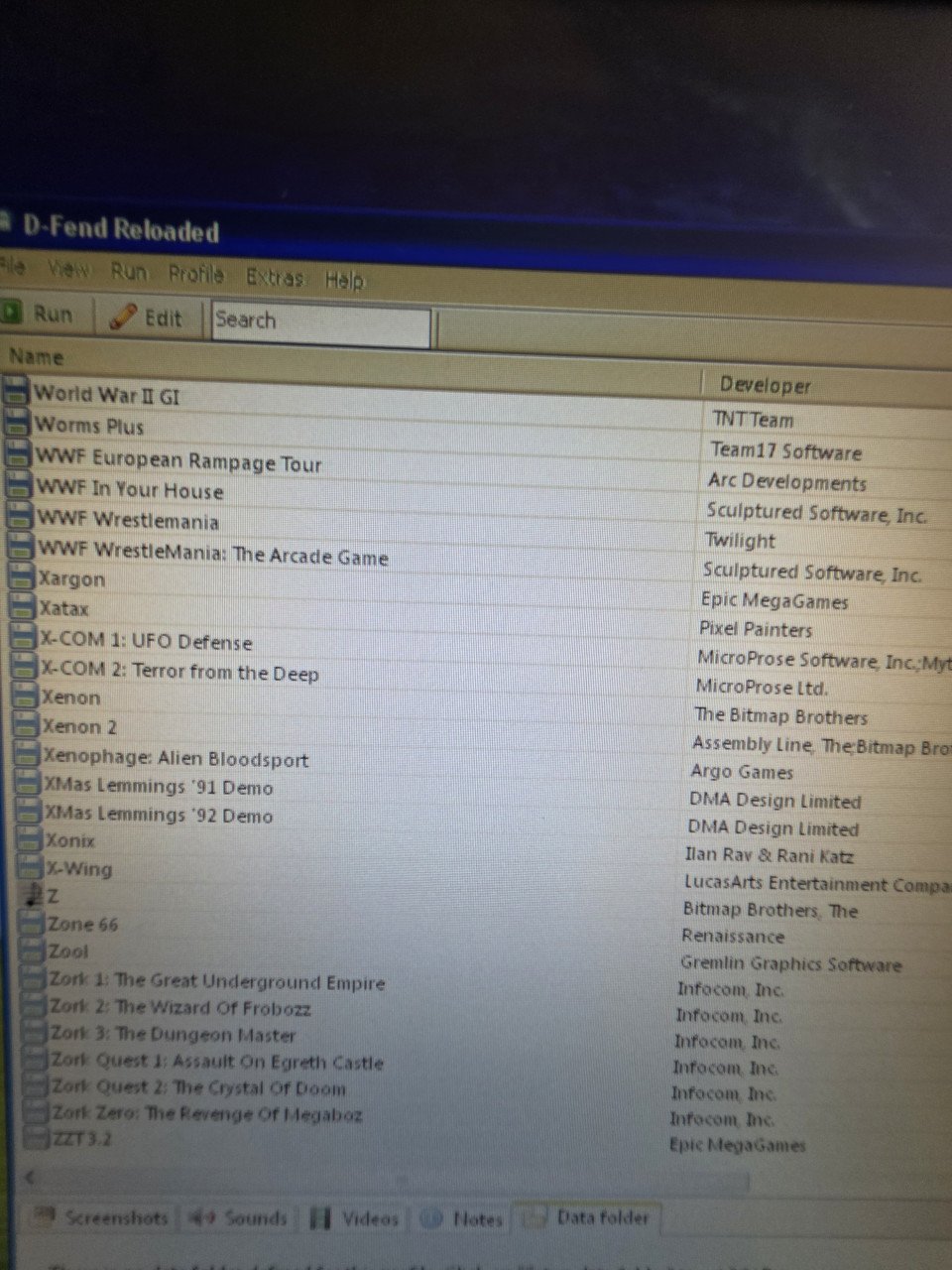 Classic gaming HP 8200 Elite i5 ws XP dos games  + 400 MS-dos spellen erop.