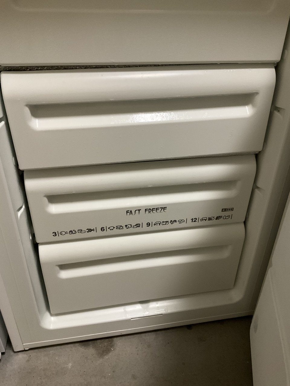 Kleine vriezer Zanussi