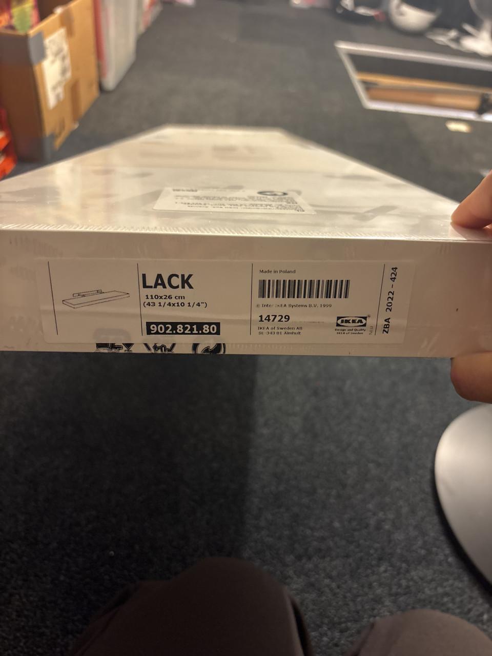 Wandplanken IKEA 110cm