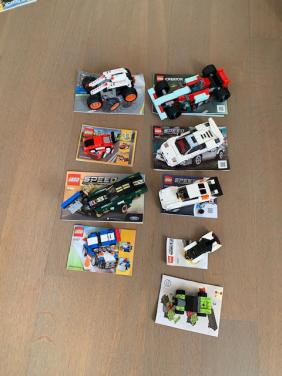 Lego set raceauto's