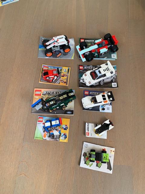 Lego set raceauto's