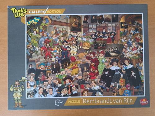 THAT S LIFE GALLERY EDITITON - REMBRANDT VAN RIJN - 1000 stukjes compleet