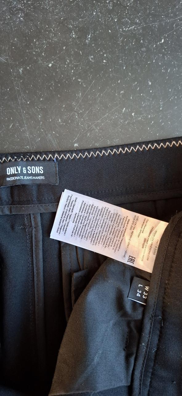 Zwarte Chino van Only & Sons
