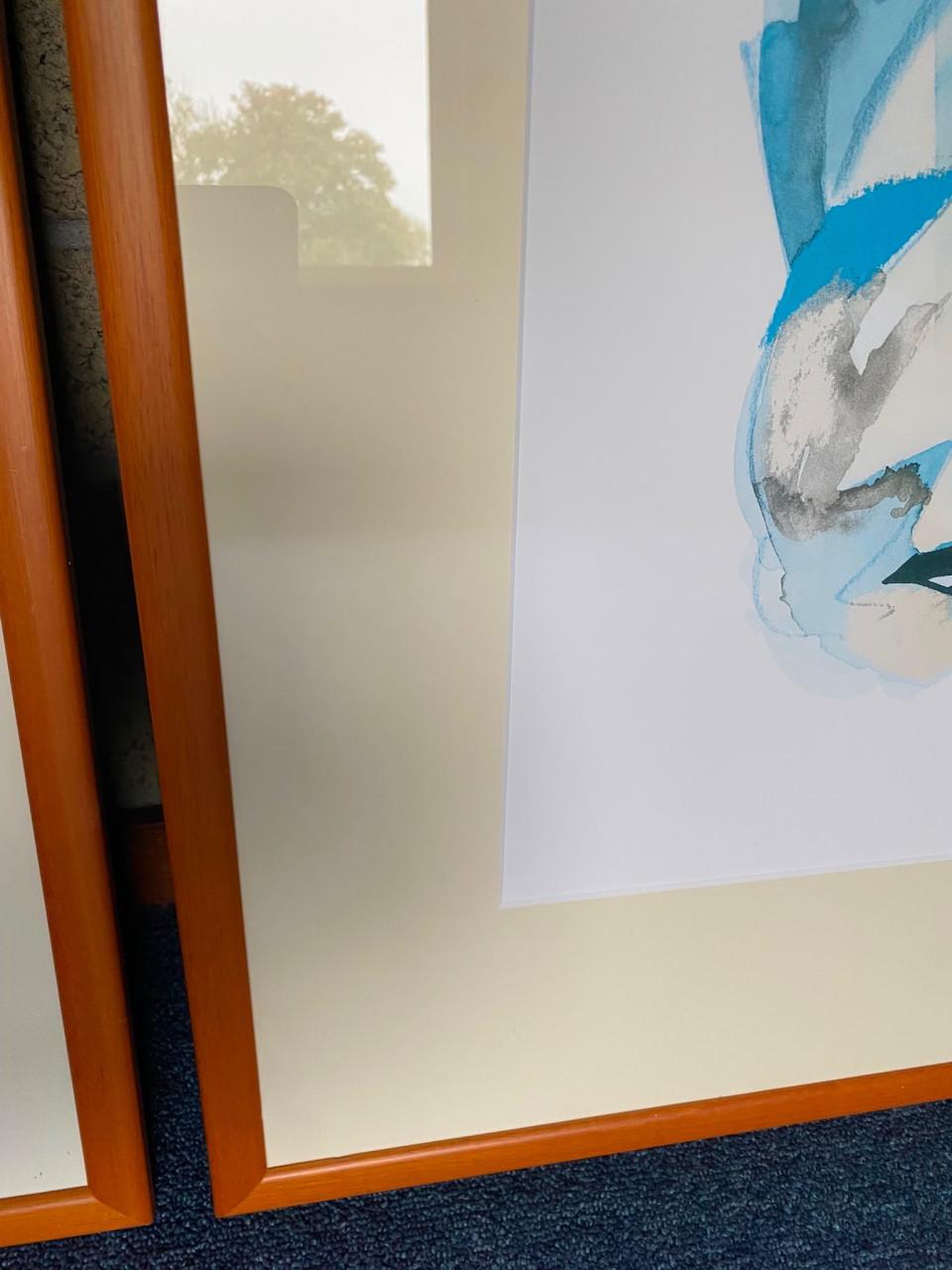 3 x lijst met posters van bloemen