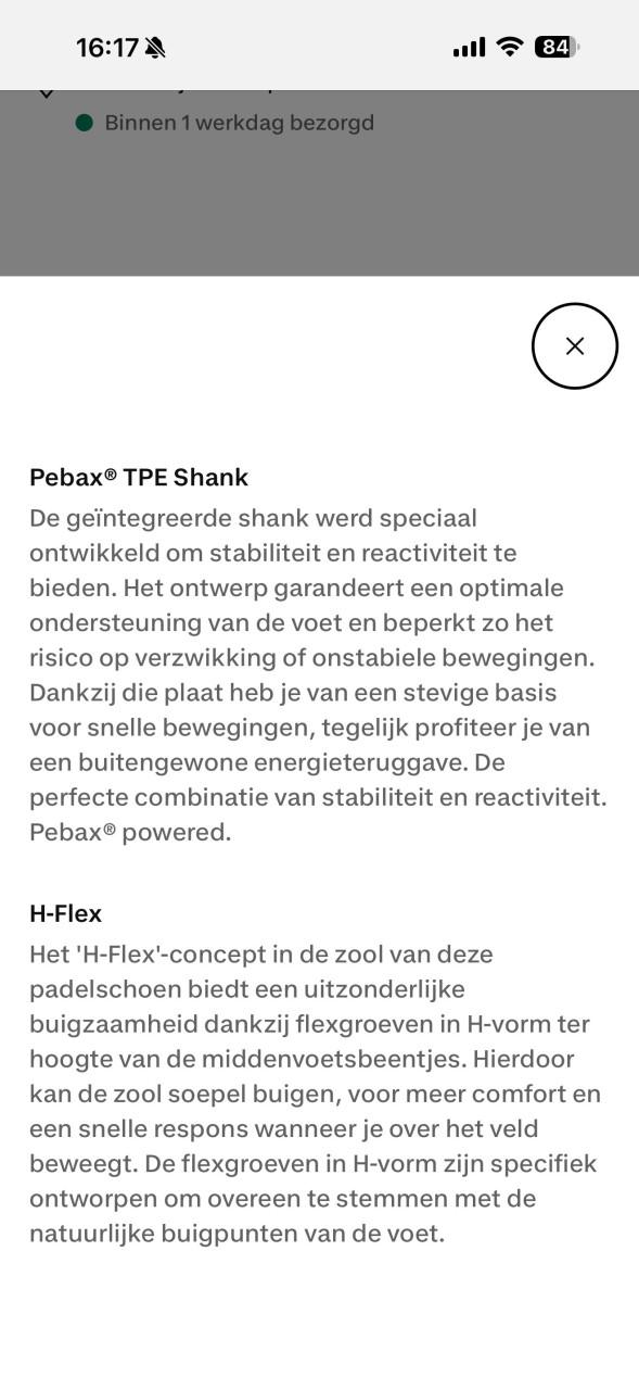 Padelschoen Kuikma PS STAB nieuw maat 42