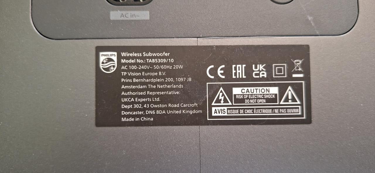 Soundbar Philips