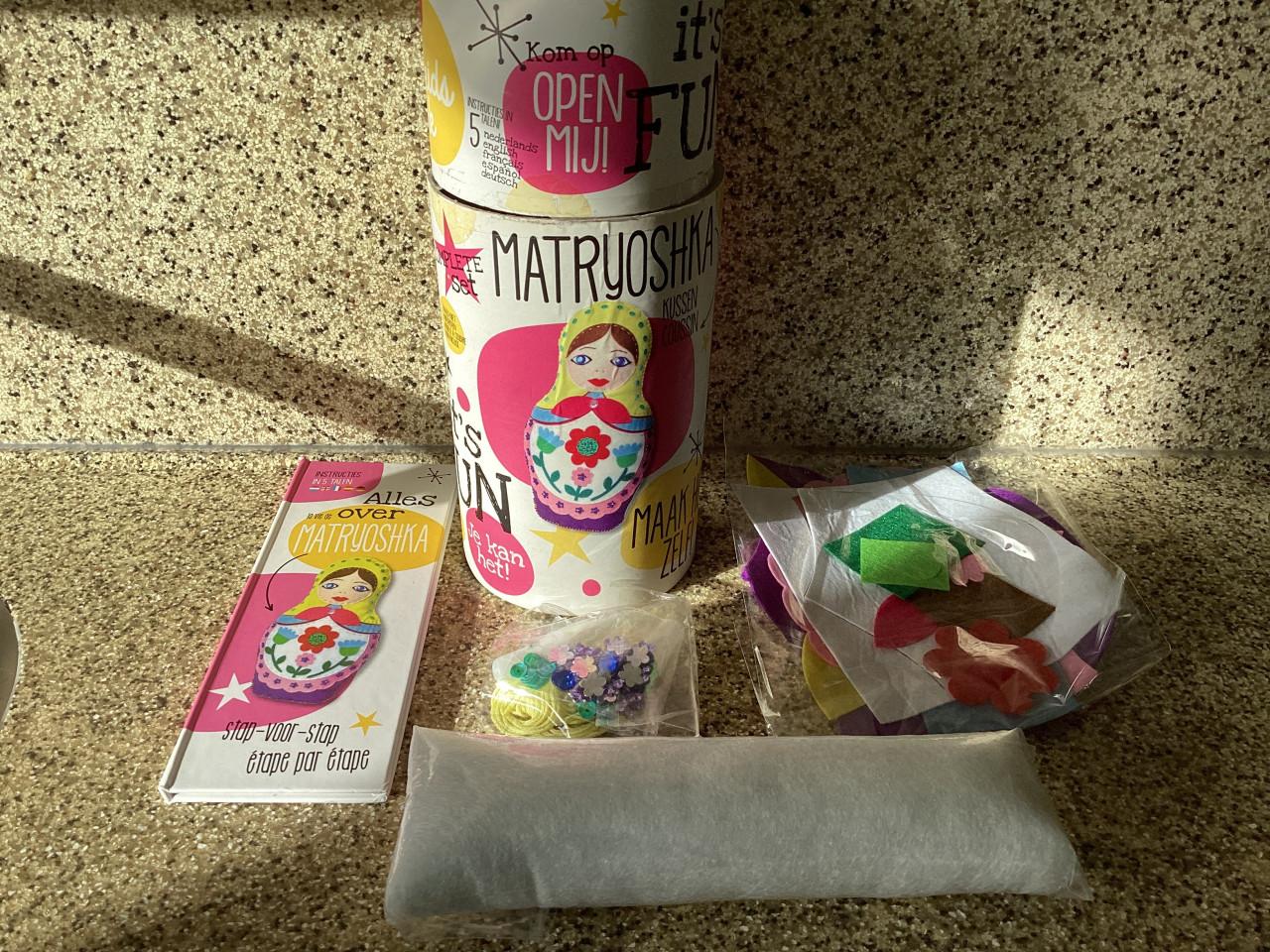 Zelf Uw Matroesjka kussen maken?  Je kan het.